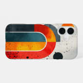 Retro Orbit - Handy Case iPhone 16 Hülle (Rückseite (Horizontal))