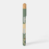 Retro Orbital Circles Pattern iPhone 16 Hülle (Rechte Seite)