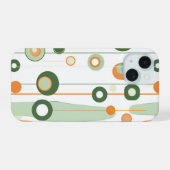 Retro-Orbits iPhone 15 Hülle (Rückseite (Horizontal))