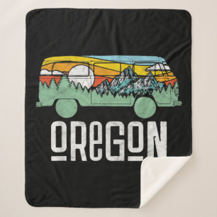 Retro Oregon Outdoor Hippie Van Nature Sherpadecke