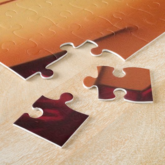 Retro Oriental Girl Puzzle (Seite)