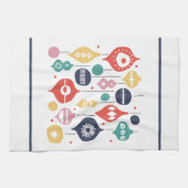 Retro-Ornamente Geschirrtuch (Horizontal)