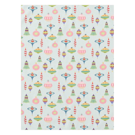 Retro-Ornamente | Modernes Poly aus dem Mittelalte Tischdecke (Vorderseite)