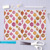 Retro Ornamente Weihnachten Seidenpapier (Handwerk)