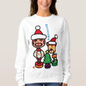 Retro ornaments sweatshirt (Vorderseite)