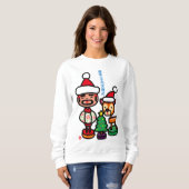 Retro ornaments sweatshirt (Vorne ganz)