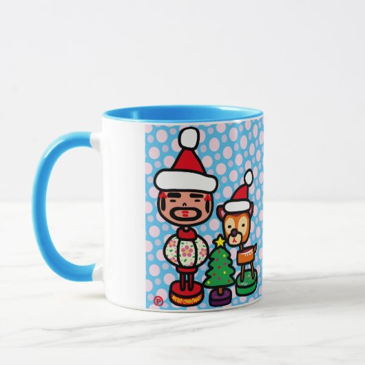 Retro ornaments tasse (Links)