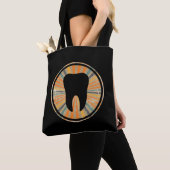 Retro-Orthodontic Zahntechnik Vintag Tooth Graphic Tasche (Von Nahem)