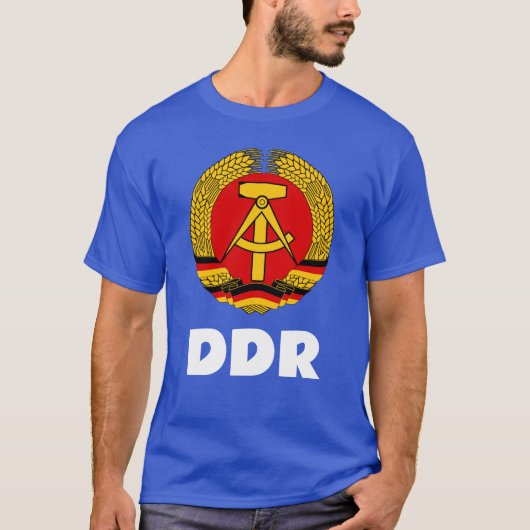 Retro Ostdeutschland (DDR, DDR) Ostdeutschland T-Shirt (Vorderseite)