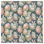 Retro-Ostern nahtloses Muster. Wasserfarbe Stoff (Muster)