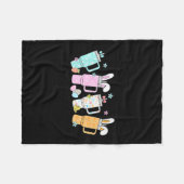 Retro Ostertag Stanley Tumbler Inspiriert Girls Ki Fleecedecke (Vorderseite (Horizontal))