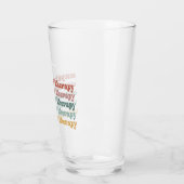 Retro-OT-Arbeitstherapie Personalisiert Glas (Links)