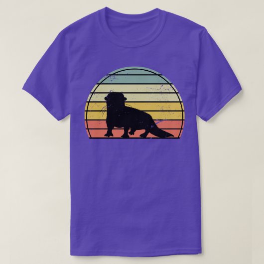 Retro Otter T-Shirt (Design vorne)