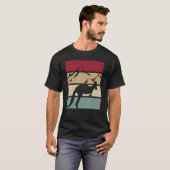 Retro Outback Kangaroo Australien Tier Kangaroo T-Shirt (Vorne ganz)
