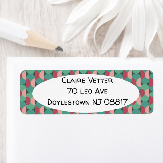 Retro-Ovale und Halbkreise (Insitu)