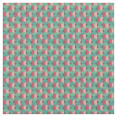 Retro-Ovale und Halbkreise Stoff (Nahaufnahme)