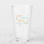 Retro-Ovalen und -Linien Glas (Rückseite)