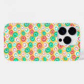 Retro-Ovals Case-Mate iPhone Hülle (Rückseite (Horizontal))