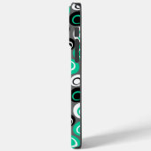 Retro-Ovals Case-Mate iPhone Hülle (Rückseite / Links)