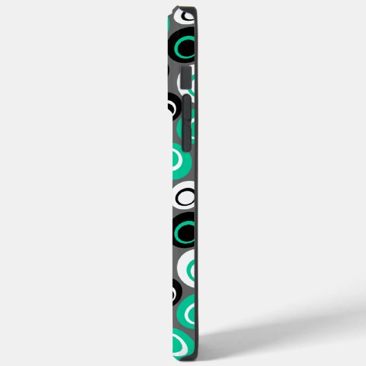 Retro-Ovals Case-Mate iPhone Hülle (Rückseite / Links)