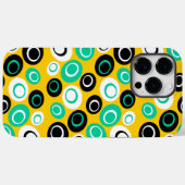 Retro-Ovals Case-Mate iPhone Hülle (Rückseite (Horizontal))