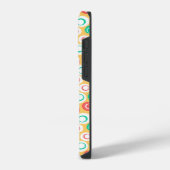 Retro-Ovals iPhone Hülle (Linke Seite)