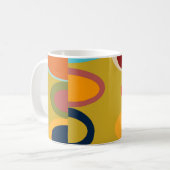 Retro-Ovals Kaffeetasse (Vorderseite Links)