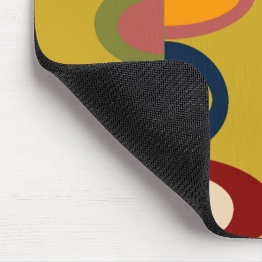 Retro-Ovals Mousepad (Ecke)