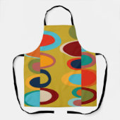Retro-Ovals Schürze (Vorderseite)