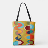 Retro-Ovals Tasche (Rückseite)