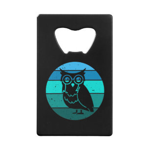 Retro Owl Geldbeutel Flaschenöffner