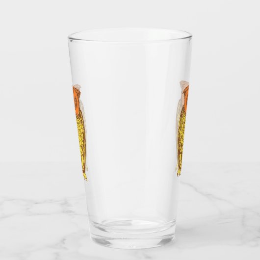 Retro Owl Glas (Rechts)