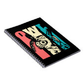 Retro Owl Notizblock (Rechte Seite)