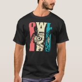 Retro Owl T-Shirt (Vorderseite)