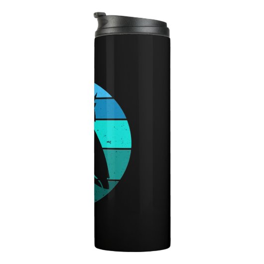 Retro Owl Thermosbecher (Nach rechts gedreht)