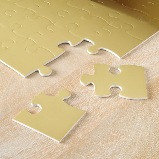 Retro-Paar in Gelb Puzzle (Seite)