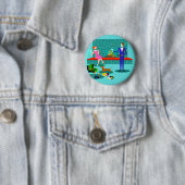 Retro-Paar mit Dog-Taste Button (Beispiel)