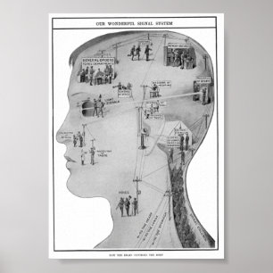 Retro pädagogisch poster