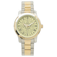 Retro Pagan Stil, Rad des Jahres Uhr