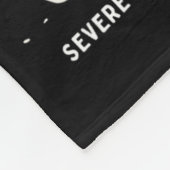 Retro Pain Scale Snowman Trauma Nurse Christmas Nu Fleecedecke (Ecke)