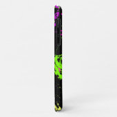 Retro Paint Spritzer Neon Custom Case-Mate iPhone Hülle (Hinten/Links)