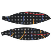 Retro Paint Spritzer und Punkte Basketball (Panele)