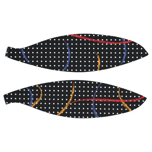 Retro Paint Spritzer und Punkte Basketball (Panele)