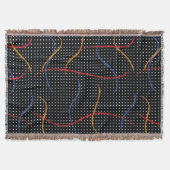 Retro Paint Spritzer und Punkte Decke (Vorderseite)