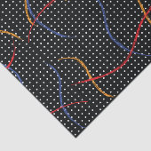 Retro Paint Spritzer und Punkte Seidenpapier (Ausschnitt)