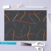 Retro Paint Spritzer und Punkte Seidenpapier (Handwerk)