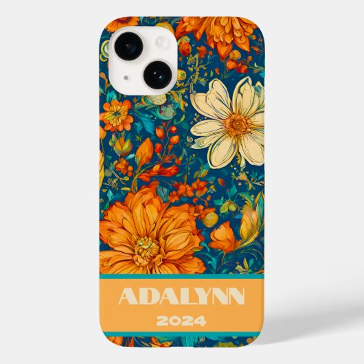 Retro Painting Abschluss Geschenke für Enkeltochte Case-Mate iPhone Hülle (Rückseite)