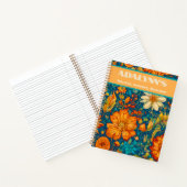 Retro Painting Abschluss Geschenke für Enkeltochte Notizblock (Innenseite)