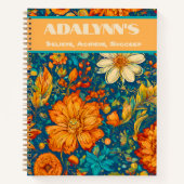 Retro Painting Abschluss Geschenke für Enkeltochte Notizblock (Vorderseite)