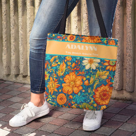 Retro Painting Abschluss Geschenke für Enkeltochte Tasche